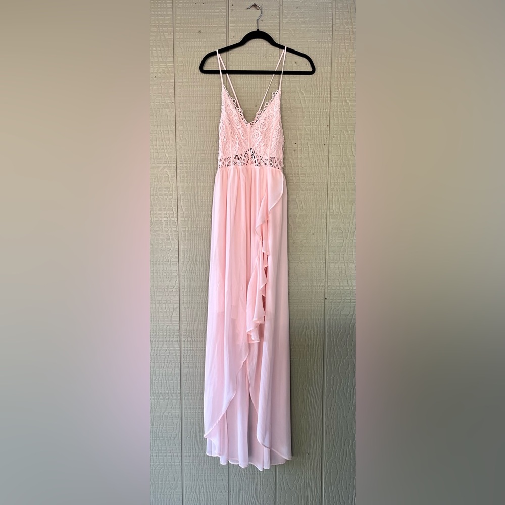 Soieblu Pink High Low Dress